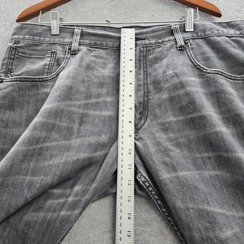 Levi's 514 Men Jeans 38X32 Gray Denim Slim Straight 30